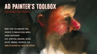 Alex Dukal  Painters Toolbox Photoshop Brushes [upl. by Triley135]