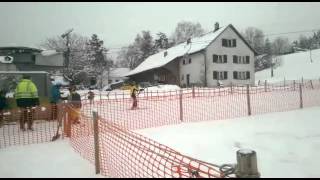 RADIO TOP Viel Betrieb am Skilift Beckenhalde in StGeorgen [upl. by Annasus]