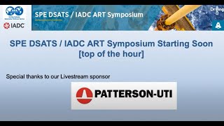 SPE DSATS IADC ART Symposium Live from Stavanger [upl. by Annhej]