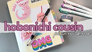 Just Plannin’ and Chattin’  Hobonichi Cousin Plan With Me [upl. by Jakoba]