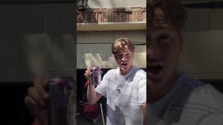 Man Runs Into Garage Door While Attempting Sparkling Water Challenge [upl. by Strauss]