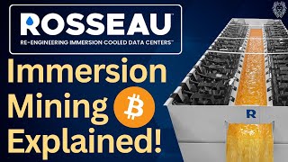 Immersion Bitcoin Mining Explained  Data Center Design  Top Bitcoin News Today  Rosseau [upl. by Eimmot]