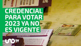 Credencial para votar 2023 ya perdió vigencia INE llama a renovar un millón de plásticos [upl. by Ralf]