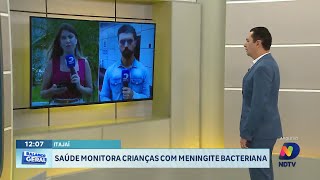 Saúde de Itajaí monitora criança com meningite bacteriana Ruth Cardoso está com superlotação [upl. by Nayr]