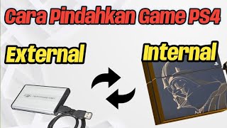 Cara Pindahkan Game PS4 internal ke eksternal dan sebaliknya [upl. by Yadseut]