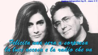 Albano Carrisi amp Romina Power quot FELICITA quot With LyricsHD [upl. by Tracey]