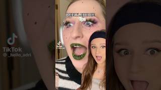 RECREATING BEETLE JUICE LIPS 🪲 [upl. by Afirahs]