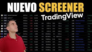 El nuevo Screener de TradingView ¡Espectacular [upl. by Ahseia726]