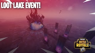 TILTED IS GONE  LOOT LAKE VOLCANO EVENT  THE UNVAULTING EVENT REACTION AND DRUMS GUNS ARE BACK [upl. by Nilok]