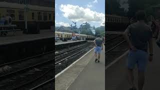 92134 departs Grosmont heading to Pickering [upl. by Tiossem]