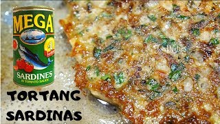 TORTANG SARDINAS  TIPID QUICK amp EASY RECIPE [upl. by Cullin]