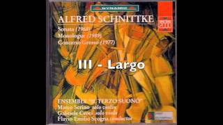 Alfred Schnittke 19341998 Sonata No1 for violin and chamber orchestra 1968 [upl. by Airtal]