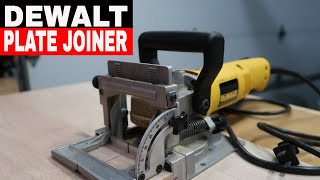 DEWALT PLATE JOINER  TOOL REVIEW TUESDAY BISCUIT JOINTER [upl. by Magnolia]