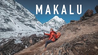 MAKALU BASE CAMP  one of the hardest trails in Nepal [upl. by Atilem]