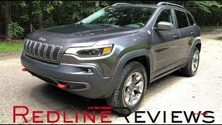 2019 Jeep Cherokee Trailhawk 20T – Redline Review [upl. by Repinuj]