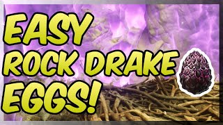 Get Rock Drake Eggs EASY Ark Aberration Ascended [upl. by Parnell798]