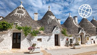 The ConeShaped Houses of Alberobello Italy and Harran Turkey [upl. by Sedicla984]