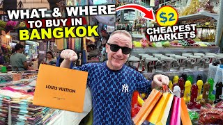 What To Buy From BANGKOKs Largest amp Cheapest Market  Complete Shopping Guide livelovethailand [upl. by Basil]