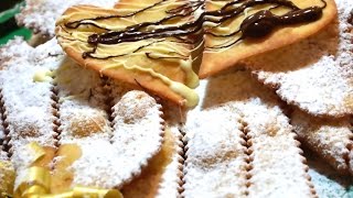 Chiacchiere o bugie di Carnevale  Ricette che Passione [upl. by Wynnie138]