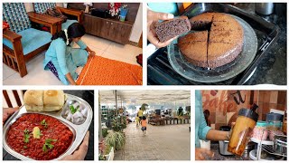 Street style Pav Bhaji குழந்தைகளுக்கு பிடித்த no maidano sugar ragi cake Morning to Night routine [upl. by Nicolette]