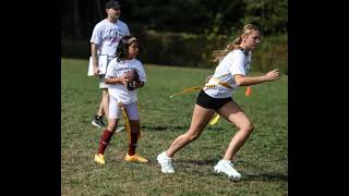 Dirigo Girls Flag Football Week 1 Scrimmages [upl. by Aikcin]