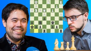 Two chess giant played each other MVL vs Hikaru Nakamura [upl. by Oskar]