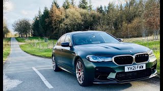 BMW M5 CS on road review Greatest M5 ever [upl. by Evy176]