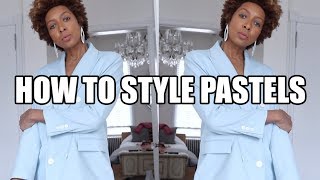 HOW TO STYLE PASTELS  THE EASY WAY [upl. by Assirrem649]