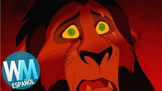 ¡Top 10 Muertes SATISFACTORIAS de Villanos de DISNEY [upl. by Kalman414]