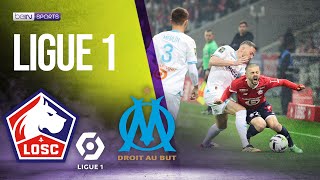 Lille vs Marseille  LIGUE 1 HIGHLIGHTS  040524  beIN SPORTS USA [upl. by Darb]