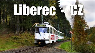 LIBEREC TRAM  Die 1000mmLinie quot11quot nach Jablonec 2017 [upl. by Lamarre271]