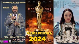 Nominados MEJOR PELÍCULA premios Óscar 2024 [upl. by Odranreb]