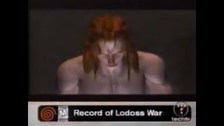 Record of Lodoss War test Dreamcast  Extended Play  2001 TechTV [upl. by Foskett606]