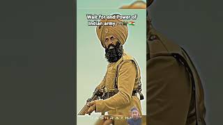 Power of Indian army ⚔️🪖🇳🇪 indianarmy kesari art army history attitude trending movie short [upl. by Laraine399]