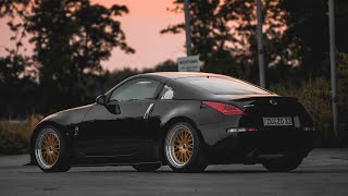 BLACK OUT 350Z  Low Life Media  4K [upl. by Ahsinyt]