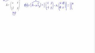 Diagonalización de una matriz 2x2 [upl. by Fan]