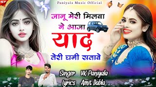 Jaanu Meri Milba Ne Aaja  Love Song • New Dj Song  VK Paniyala New Song 2024 [upl. by Ahseined]