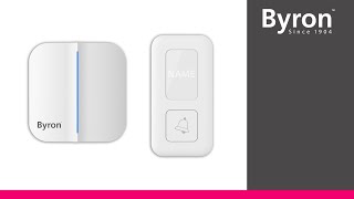 Byron  Wireless doorbell set  DBY23422 amp DBY23422UK [upl. by Edan]