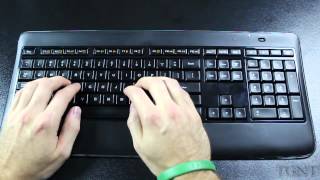 Logitech Wireless Keyboard K800 Review [upl. by Ida]