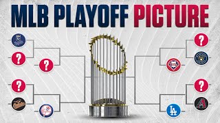 2024 MLB Playoff Picture Predicting AL amp NL Winners Wildcard Hopefuls amp MORE [upl. by Quirita]