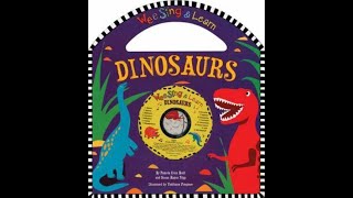 Wee Sing Board Book Review and ReadAlong Wee Sing amp Learn Dinosaurs [upl. by Almat347]