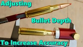 Using the Hornady Comparator and OAL gauge to adjust bullet depth [upl. by Renick]