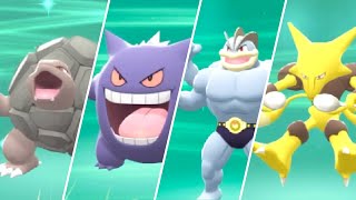 HOW TO Evolve Haunter Kadabra Machoke amp Graveler in Pokemon Brilliant Diamond and Shining Pearl [upl. by Janaya]