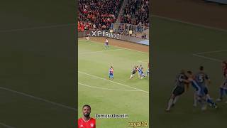 Dimitri Oberlin😱Top Run In Football History And Goalsports football soccer messi viral ronaldo [upl. by Ettennahs]