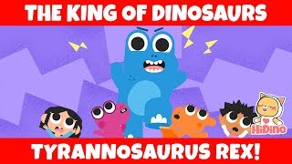 The King Of Dinosaurs  TRex  HiDino Kids Songs [upl. by Gilletta]