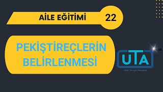 AE 22 Pekiştireçlerin Belirlenmesi [upl. by Yrallih]