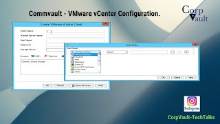 Commvault  VMware vCenter Backup Configuration Part 01 For Beginners [upl. by Mulloy331]