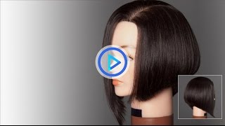 How to cut a bob haircut  Graduated Bob  Preview 114 [upl. by Nyraf]