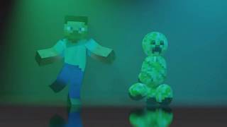 A Cursed Creeper dancing with Steve For 10 Hours [upl. by Herzberg]