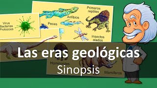 Las eras geológicas  Sinopsis📗 aulamedia Historia [upl. by Iliam]